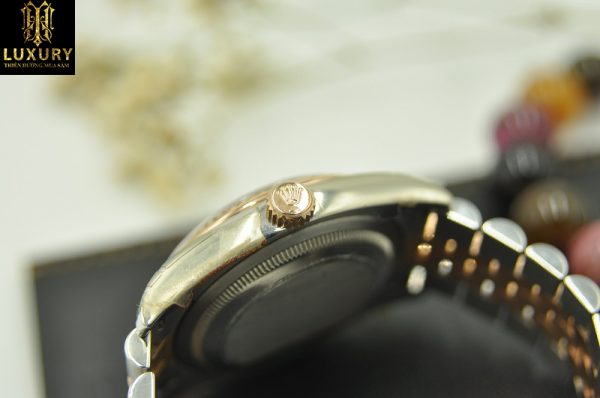 Đồng hồ Rolex Datejust 116231 đính kim cương demi vàng 18k