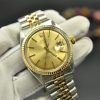 Đồng hồ Rolex Datejust 1601 demi vàng đúc 18k chính hãng - Ht Luxury