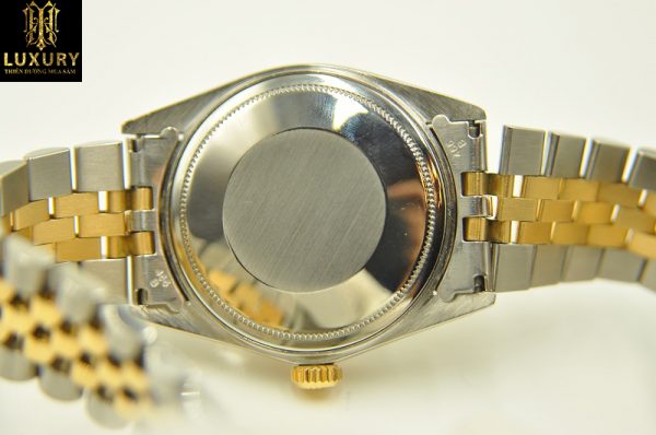 Đồng hồ Rolex Datejust 16013 demi vàng đúc 18k chính hãng - HT Luxury