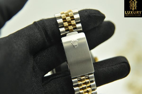 Đồng hồ Rolex Datejust 16013 demi vàng đúc 18k chính hãng - HT Luxury