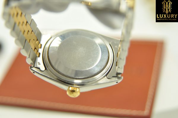 Đồng hồ Rolex Datejust 16013 demi tia vàng đúc 18k - HT Luxury