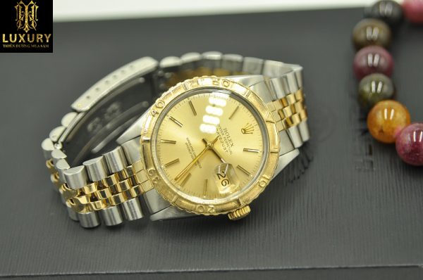 Đồng hồ Rolex Datejust 16253 demi vàng đúc 18k chính hãng - HT Luxury