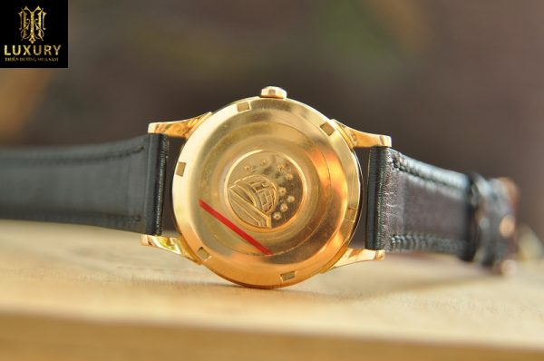 Đồng hồ Omega Constellation bát úp vàng hồng đúc 18k chính hãng