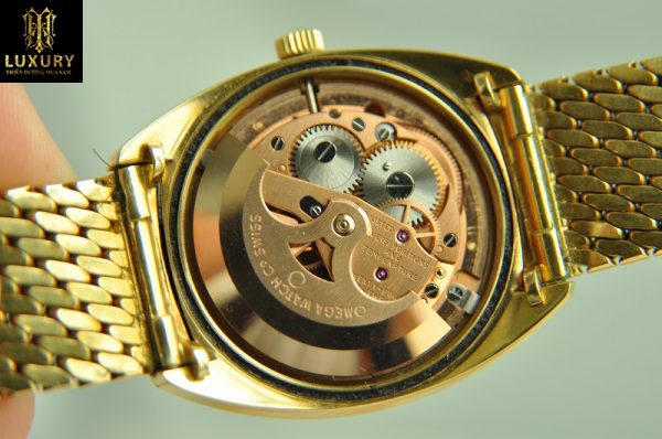 Đồng hồ Omega Constellation Automatic càng chữ H vàng 18k