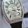 Đồng hồ Franck Muller nữ Vanguard V32 Moonphase Stell kim cương