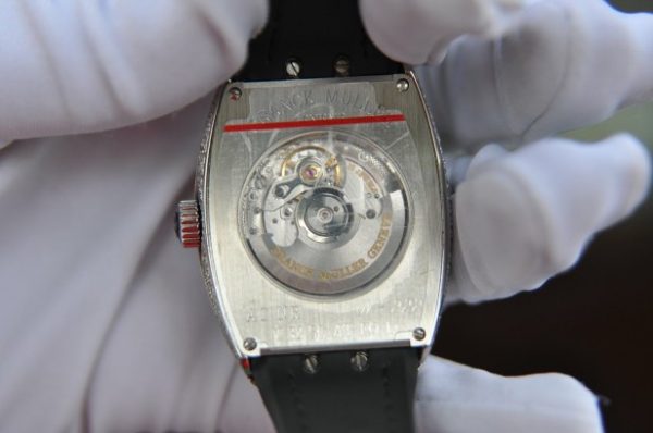 Đồng hồ Franck Muller nữ Vanguard V32 Moonphase đính full kim cương