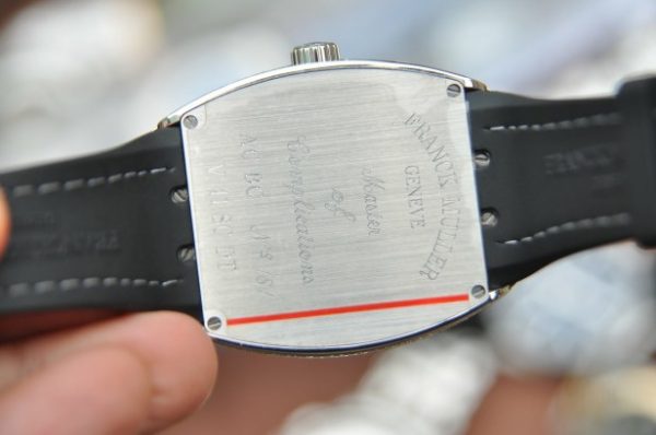 Đồng hồ Franck Muller Vanguard V41 Stell full kim cương chính hãng