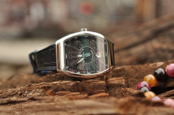 Đồng hồ Franck Muller Vanguard V41 nam SC DT Stell mặt đen