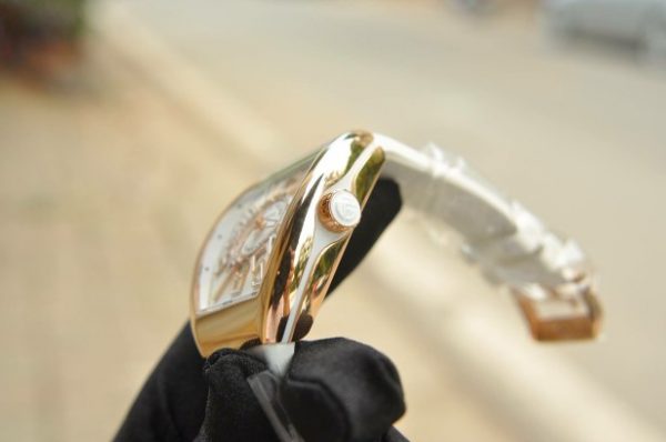 Đồng hồ Franck Muller Vanguard V45 vàng nguyên khối 18k