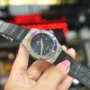 Đồng hồ Hublot Classic Fusion độ kim cương hạt Baguette và đá màu size 42mm