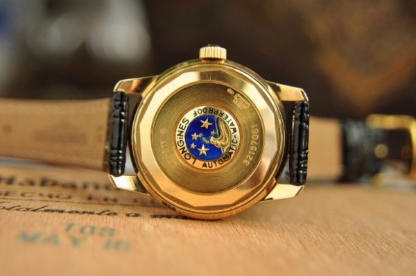 Đồng hồ Longines Conquest L1.611.8.78.4 vàng đúc 18k Thụy Sĩ