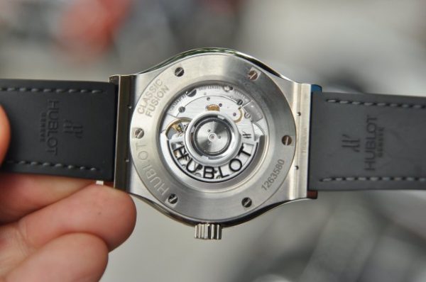 Đồng hồ nam Hublot Classic Fusion Custom Baguette size 42mm đính kim cương