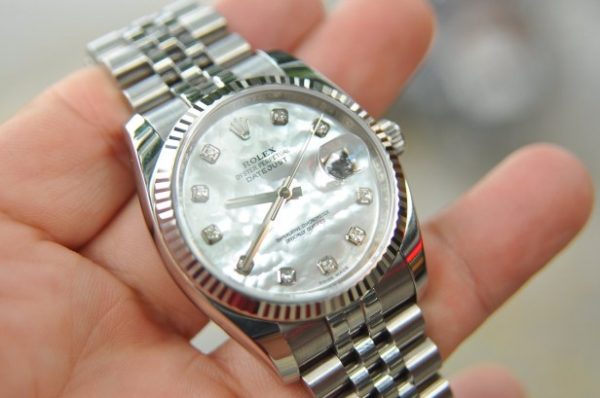 Đồng hồ Rolex 116234 Datejust Oyster Perpetual mặt khảm trai
