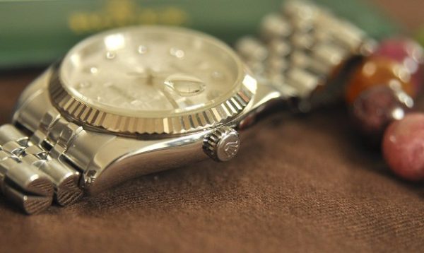 Đồng hồ Rolex 116234 mặt vi tính trắng kim cương to chính hãng