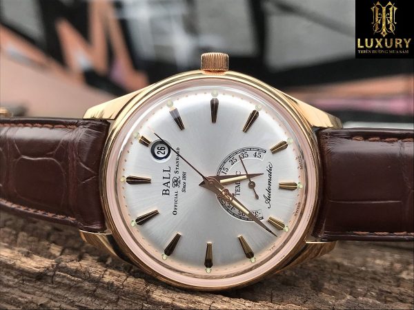Đồng hồ Ball Watch Company NT3888D-PG-LLCJ-SLC vàng hồng 18k