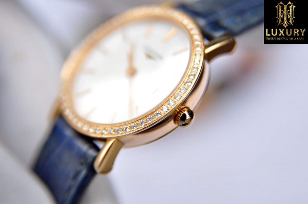 Đồng hồ Longines Elegant L4.378.9.12.0 Watch 27.2mm vàng khối niềng kim zin